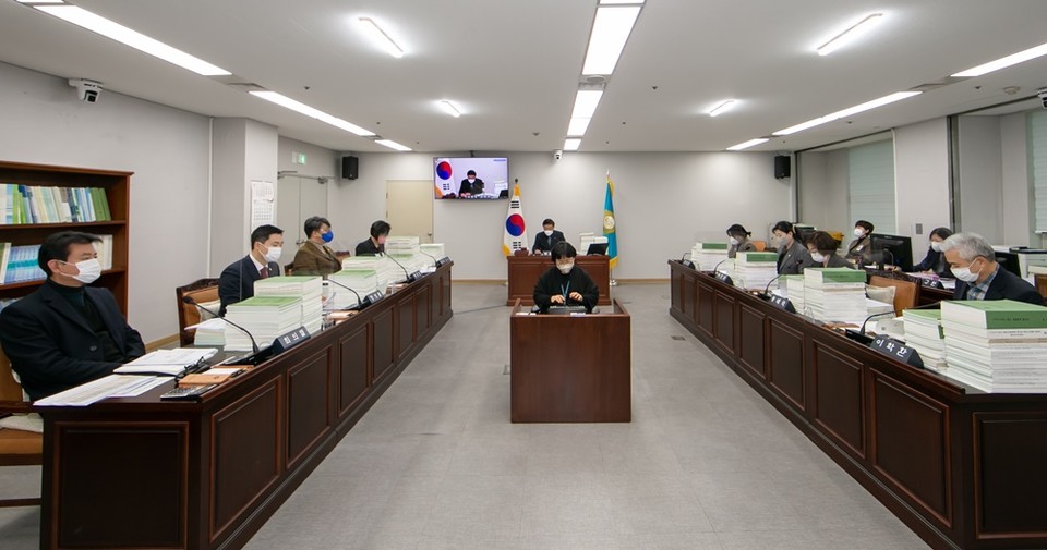 예산결산특별위원회 회의 모습