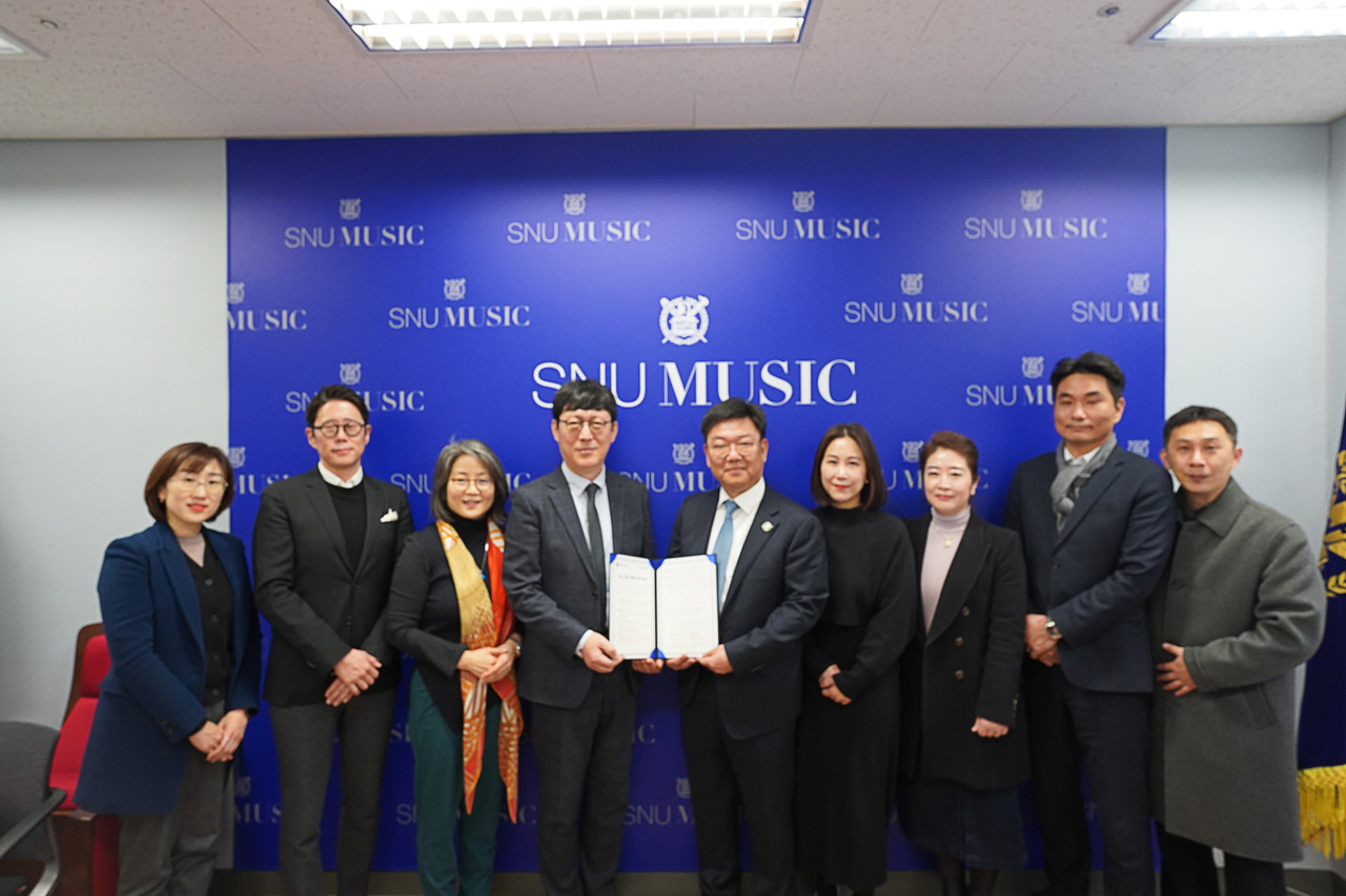 부천아트센터(대표이사 태승진)와 서울대학교 음악대학(학장 최은식)은 지난 20일 업무협약을 맺었다.